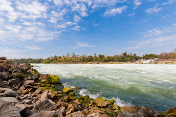 Khone Phapheng waterfall in Laos