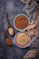 Gluten free buckwheat flour