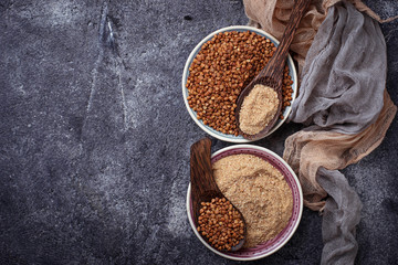 Gluten free buckwheat flour