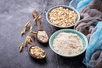 Gluten free oat flour