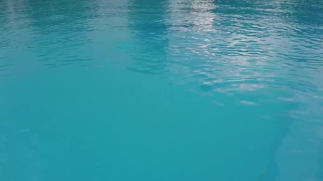 Water pool surface