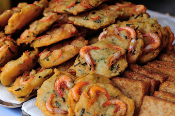 fried asian food