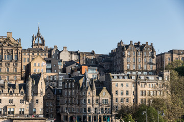 Fototapeta na wymiar old town Edinburgh Scotland