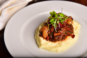 Beouf Bourguignon, Burgundy Beef, France, French