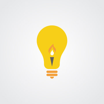  Light bulb logo