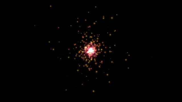 4k Particle burst point background,universe dust micro stars sparks backdrop.