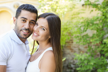 Happy young couple