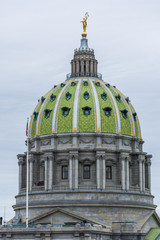 Capitol building in Downtown Harrisburg, pennsylvania