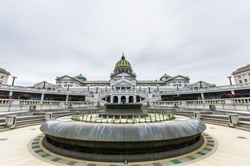 Capitol building in Downtown Harrisburg, pennsylvania