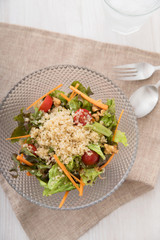 キヌアのサラダ　Quinoa Salad