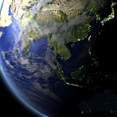 Southeast Asia from space