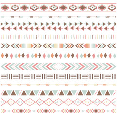 Tribal Ribbon Borders Collections