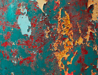 Rust Vintage color texture background.