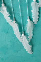 White  dream catcher