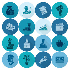 Business and Finance Icon Set