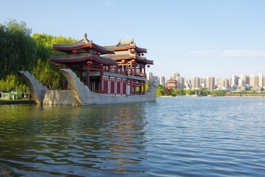 Datang Furong Garden of Xi'an,Shaanxi province,China
