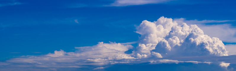 Blue sky with clouds,Panorama cloud