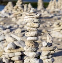 stack of pebble