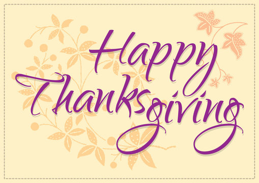 Happy Thanksgiving Logo