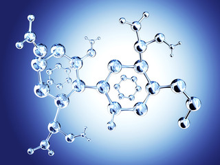 Abstract molecular structure