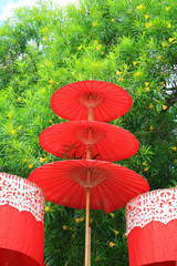 Umbrella made of paper