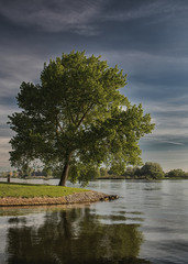 Waterfront Kampen, river IJssel