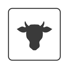 Kopf Rind - Simple App Icon