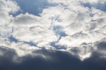Obraz premium Himmel vor dem Regen