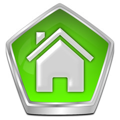 Home Button - 3D illustration