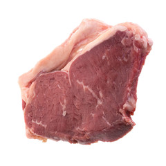 Raw fresh beef steaks, fresh sirloin steaks