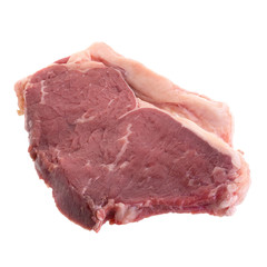 Raw fresh beef steaks, fresh sirloin steaks