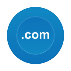 Runder 3D Button - .com Link