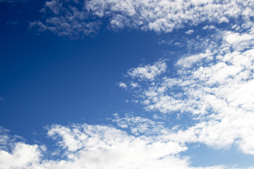 Obraz premium blue sky with clouds