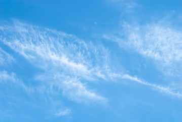 Blue sky with clouds