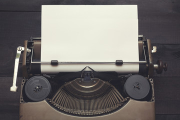 Vintage typewriter