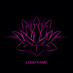 logo flower lotus