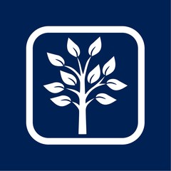 Forest / Trees icon set vector illustration 