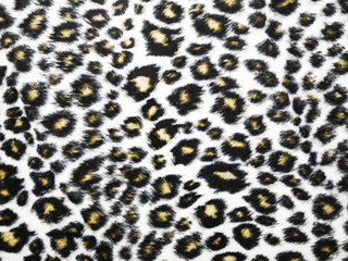 Texture of leopard fabric