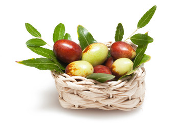 Ziziphus jujuba raw fruits