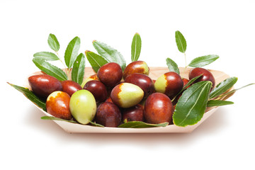 Ziziphus jujuba raw fruits