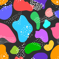 Cute beautiful abstract seamless pattern. Texture, textile, background. Vector illustration