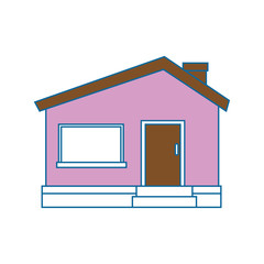 House architecture building icon vector illustration graphic design