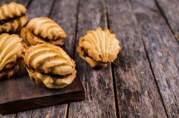 Traditional shortbread cookies