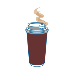 Coffee to go icon vector illustration graphic design