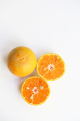 Naklejka na ściany i meble fresh oranges