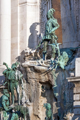 A fragment of the fountain 