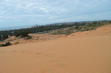 Overcast on Red Sand