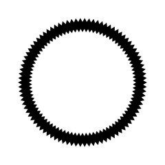 circle seal emblem icon vector illustration design