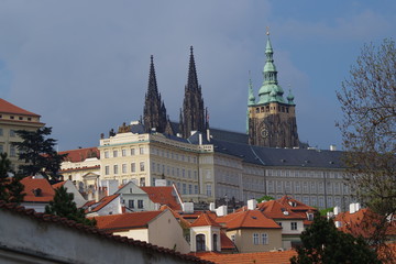 Fototapeta na wymiar Prague casle