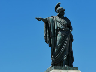 Fototapeta premium statua cagliari